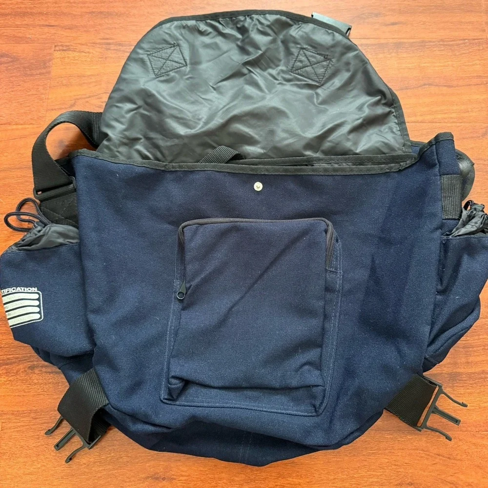 Pepe Jeans London Messenger Bag Navy Blue